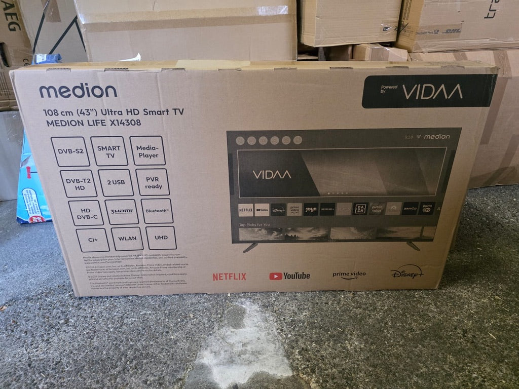 Medion UHD 43" Smart TV Medion Life X14308
