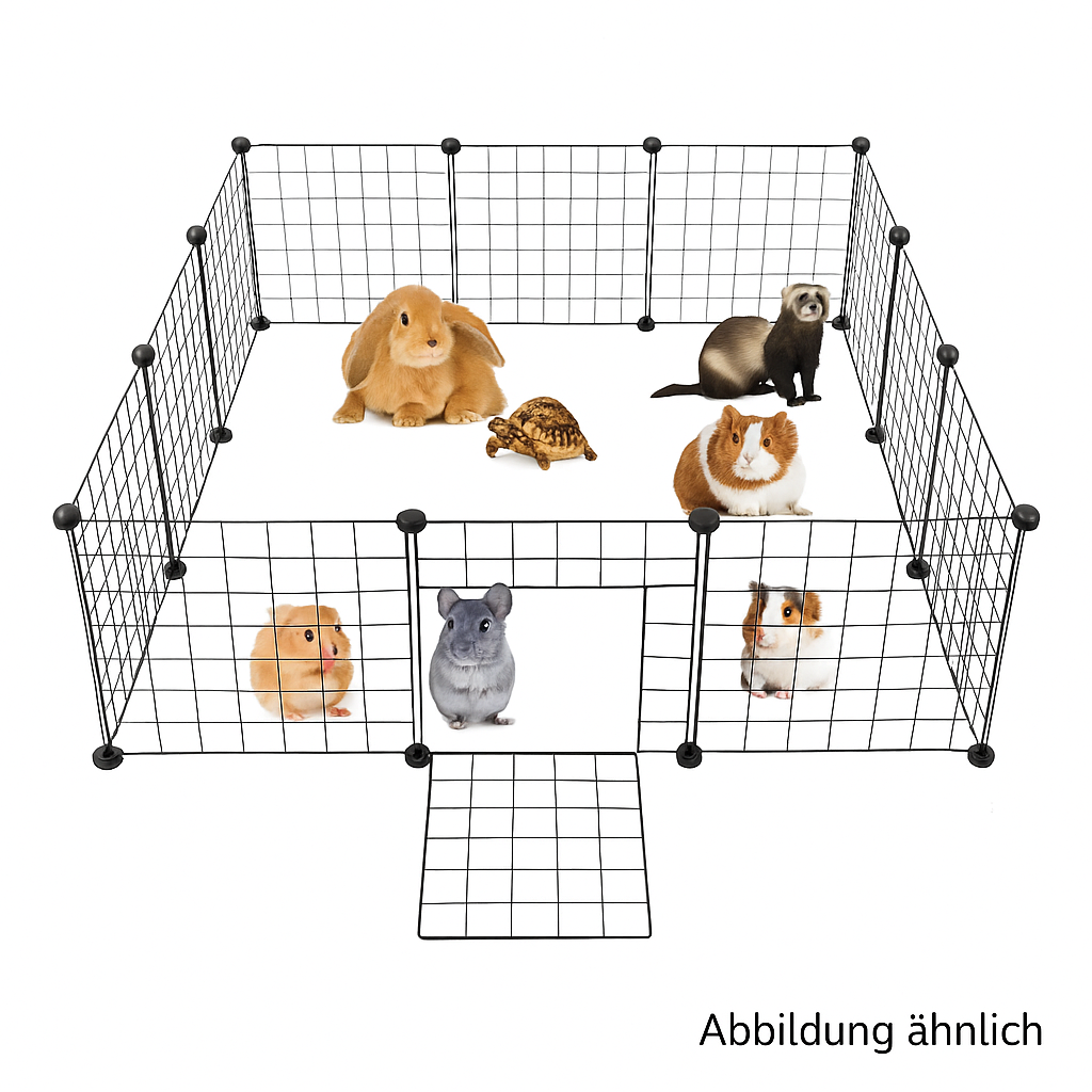 AlliSandro Pet Laufgitter verstellbar