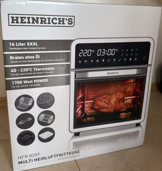 Heißluftfritteuse HFR 8209