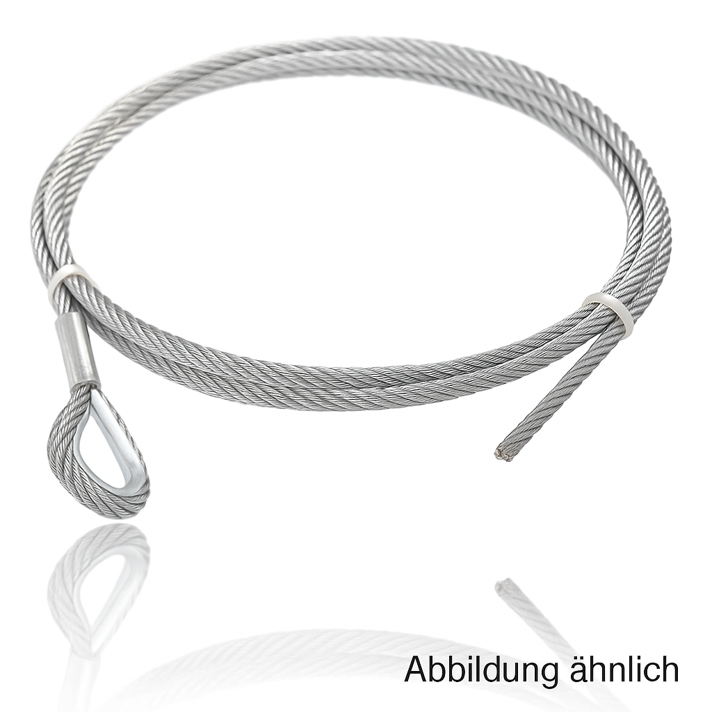 Wanner Stahlseil 30m 6,5mm